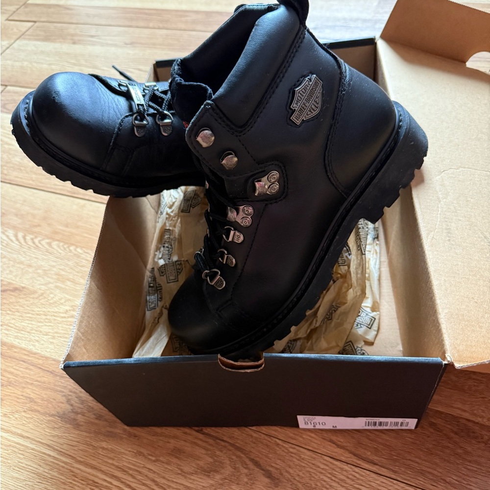 Harley-Davidson Women’s Black Ankle Boots